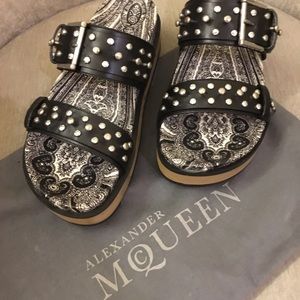 NEW. Rare. Alexander McQueen Sandals